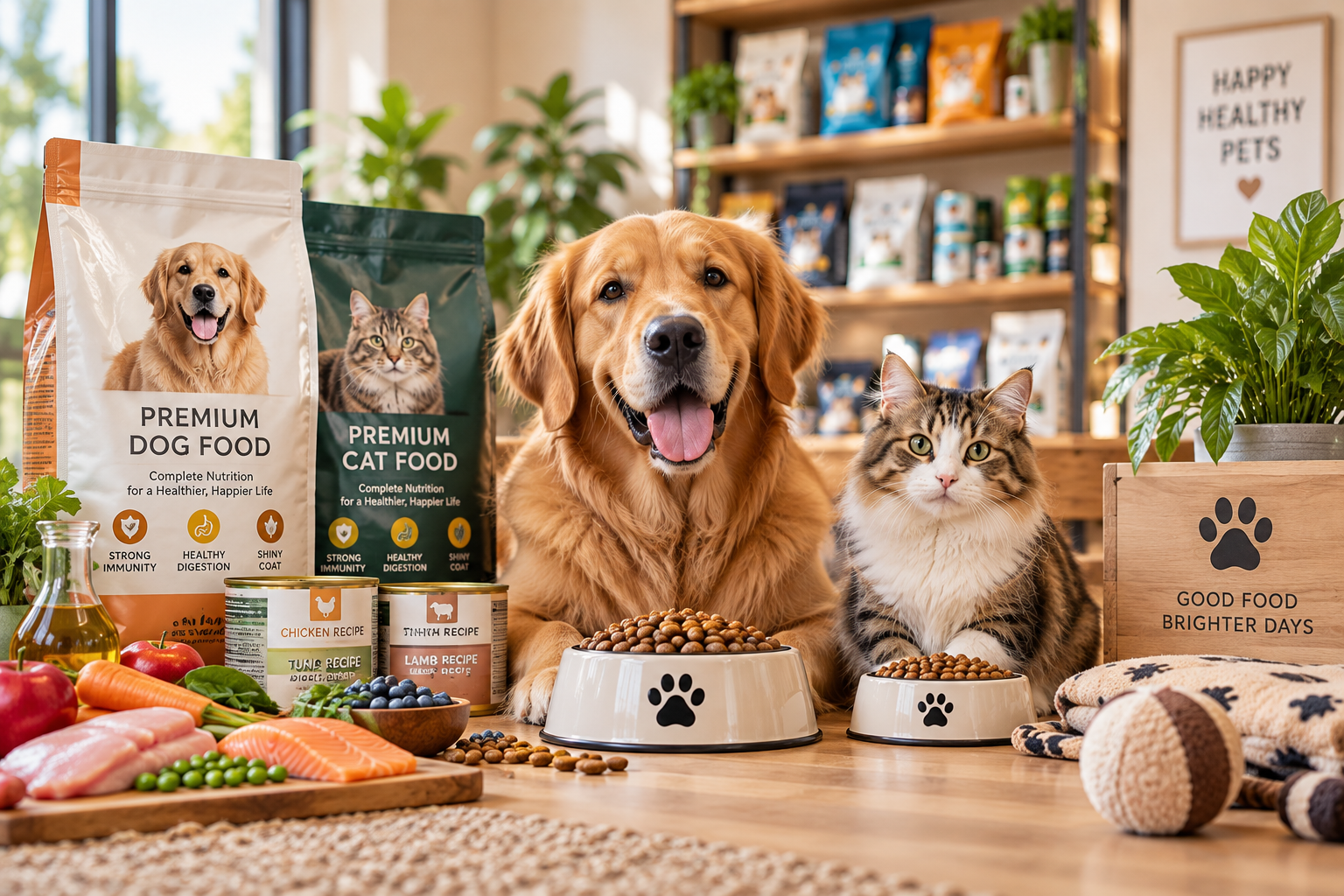 Pet food and nutrition