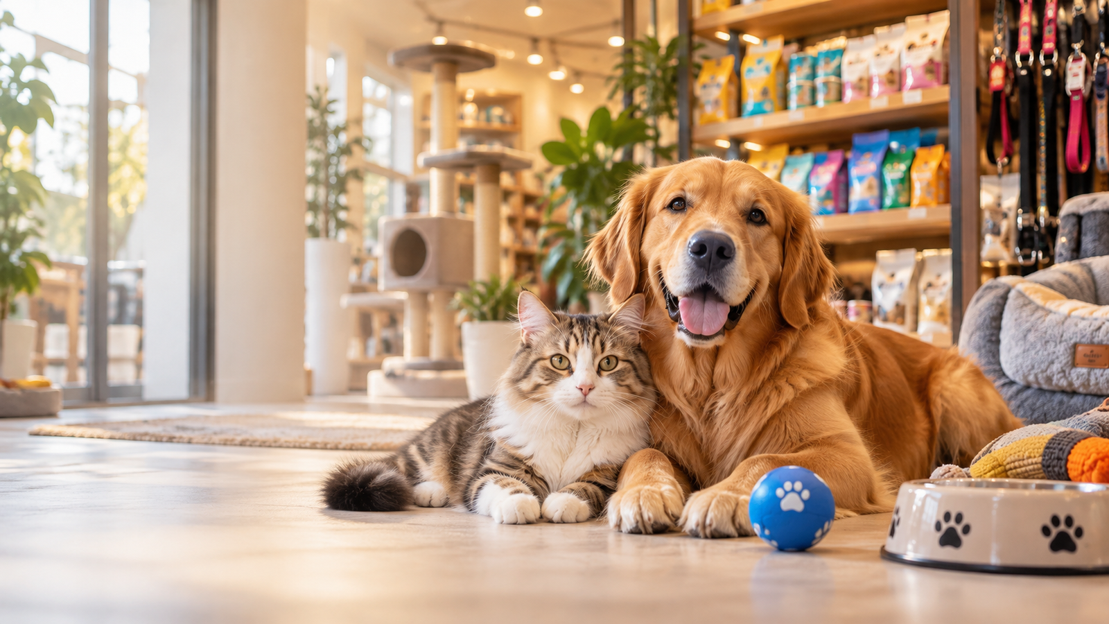 Pups and Pets pet store
